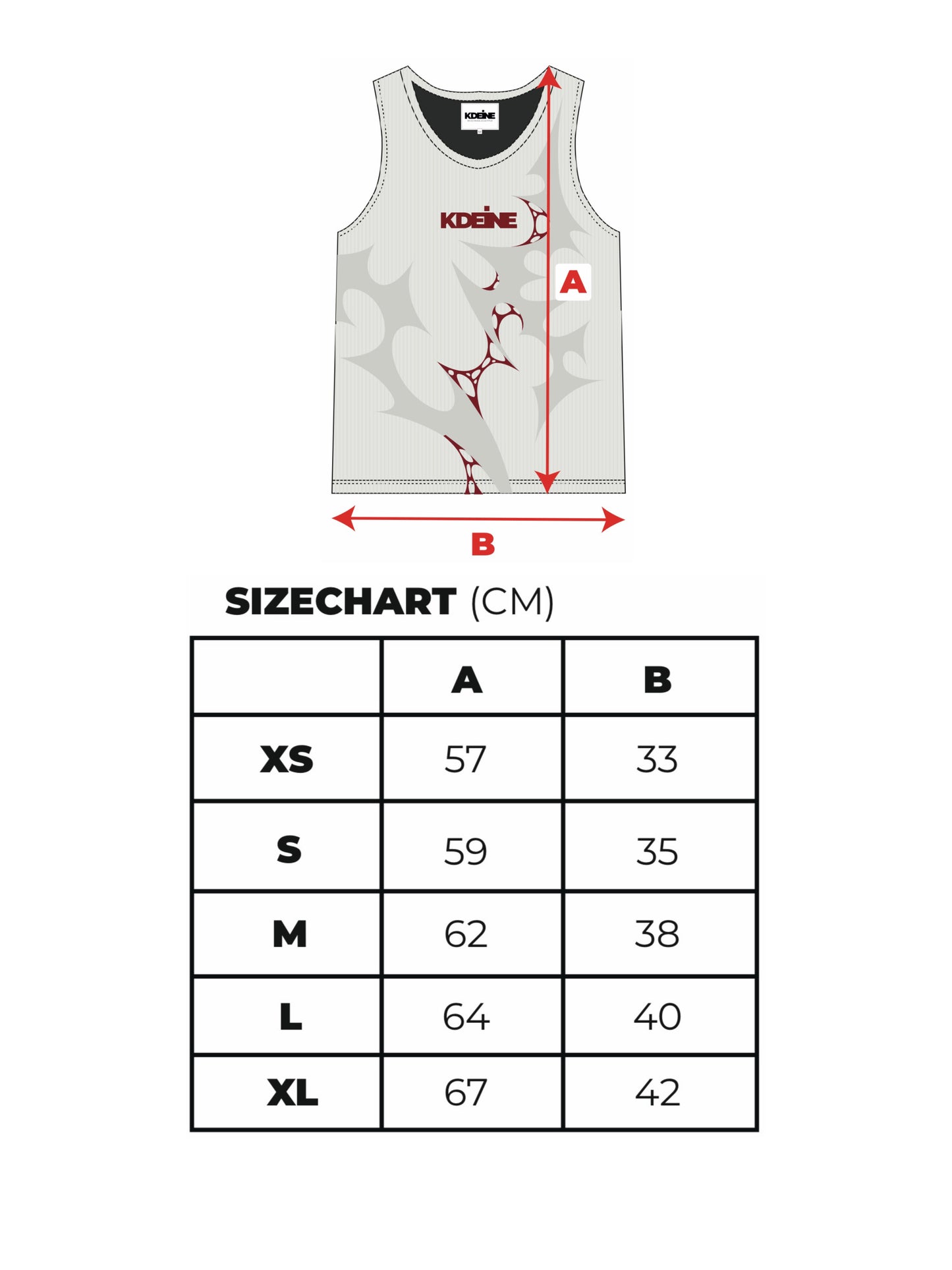 Bloody Tank Top Blanco