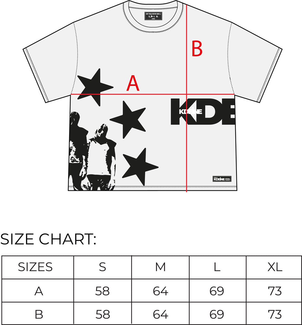 STARS TEE WHITE